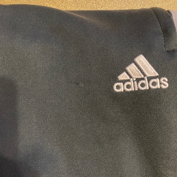 Gray & White Adidas Track Pants - Picture 6 of 8